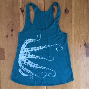 Octopus screen print tank